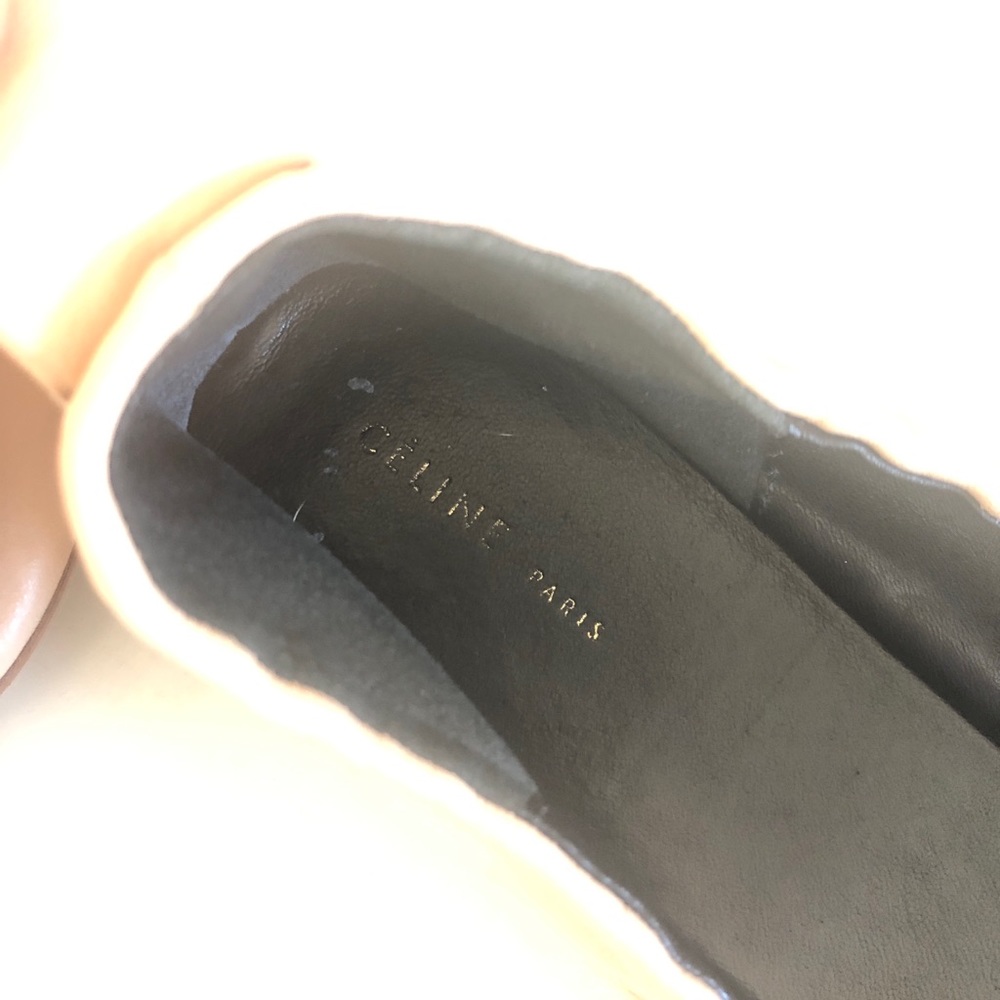 Celine Paris ballet Pink soft leather ballet flats. Size 37.5 EU/ 8 - Picture 3 of 6